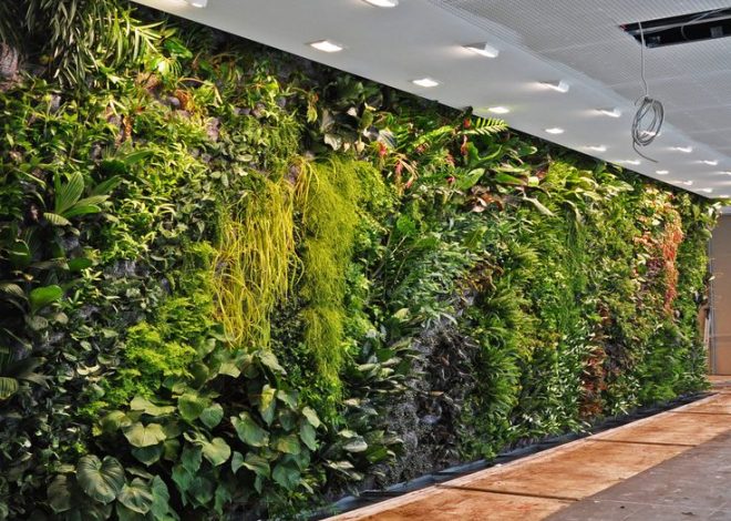 Design Ideas for Outdoor Artificial Vertical Green Walls